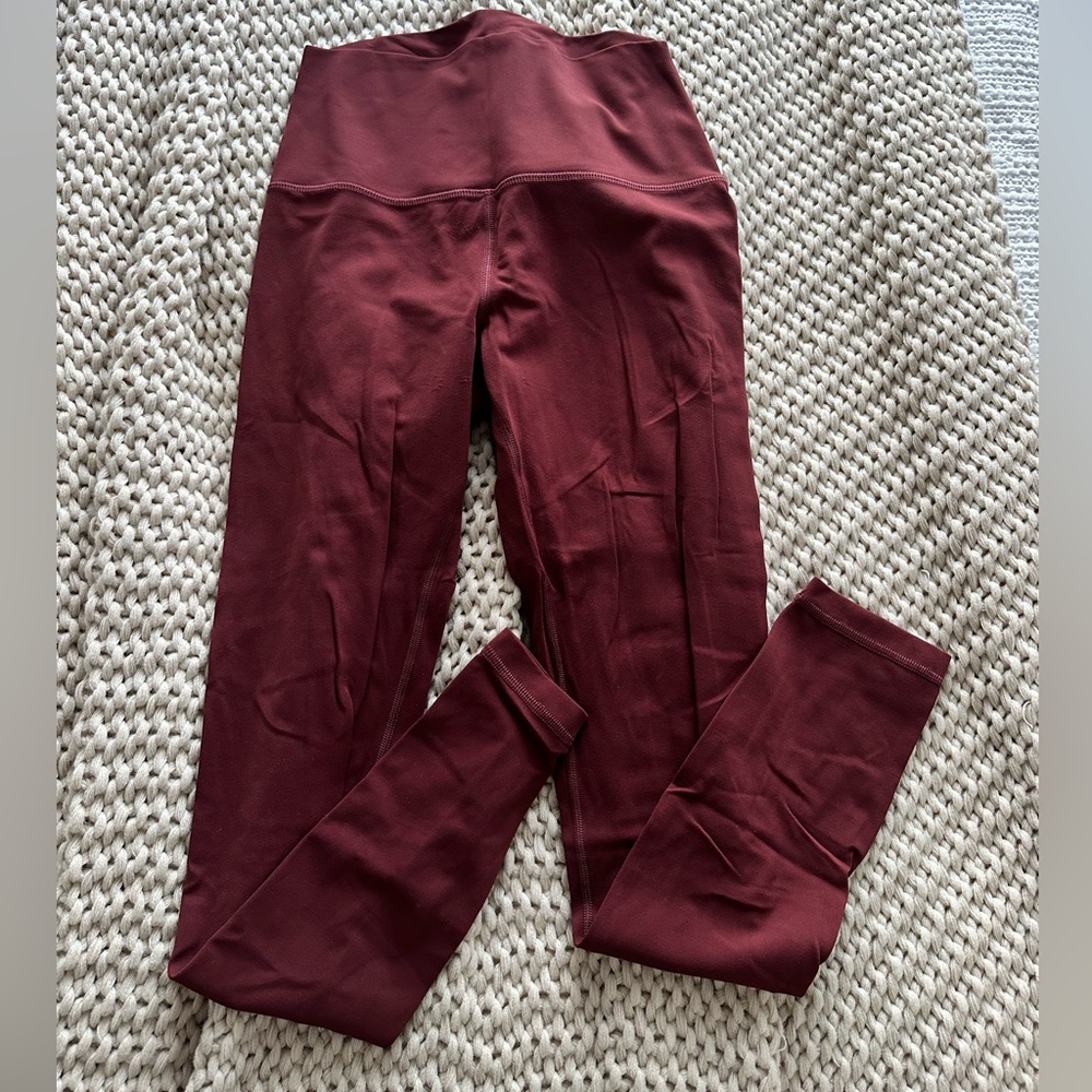 Red CRZ leggings
